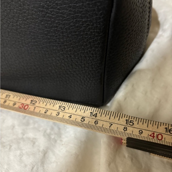 Brighton Black Shoulder Bag with Glossy Leather and Timeless Style - Picture 13 of 15